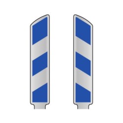 Signalisation plastique - Balise d'obstacles J13