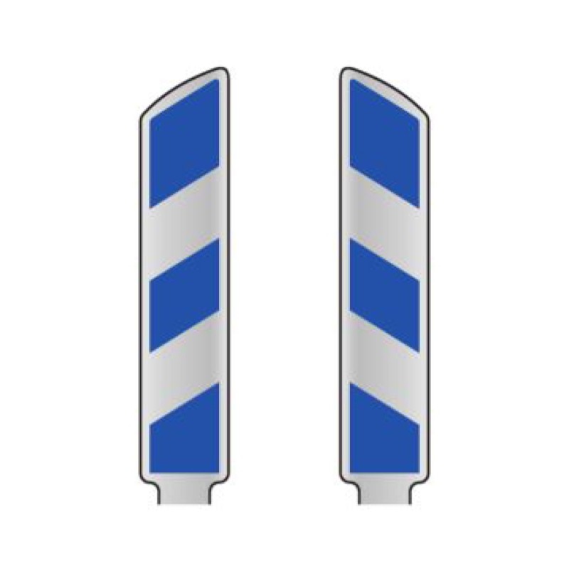 Signalisation plastique - Balise d'obstacles J13 Signalisation plastique - Balise d'obstacles J13