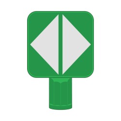 Balises plastique autorelevables J14