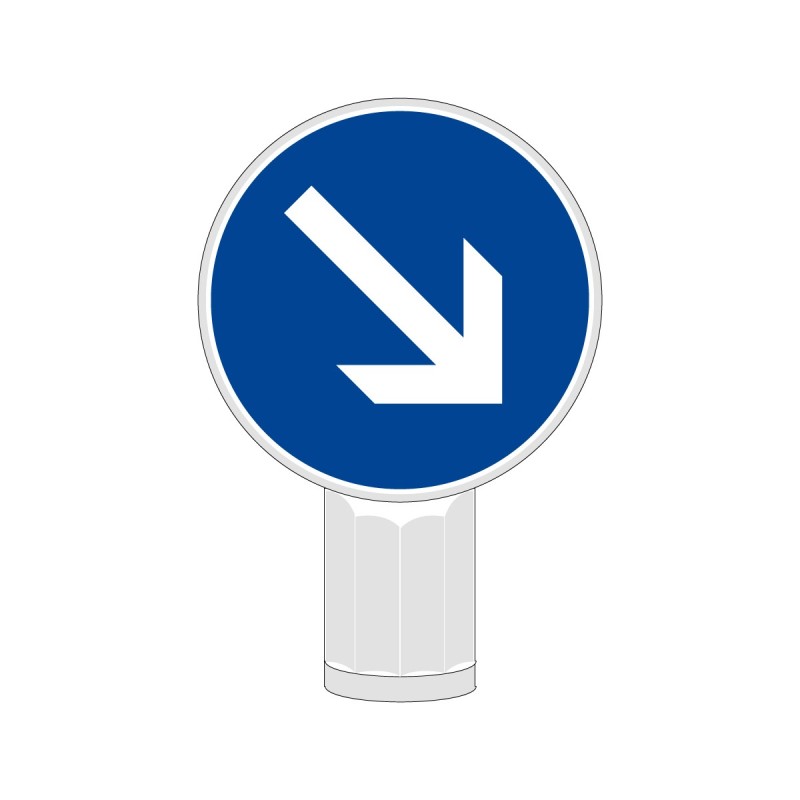 Balises plastique autorelevables B21a1