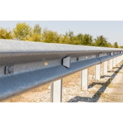 Réflecteur glissière métallique pour lisse