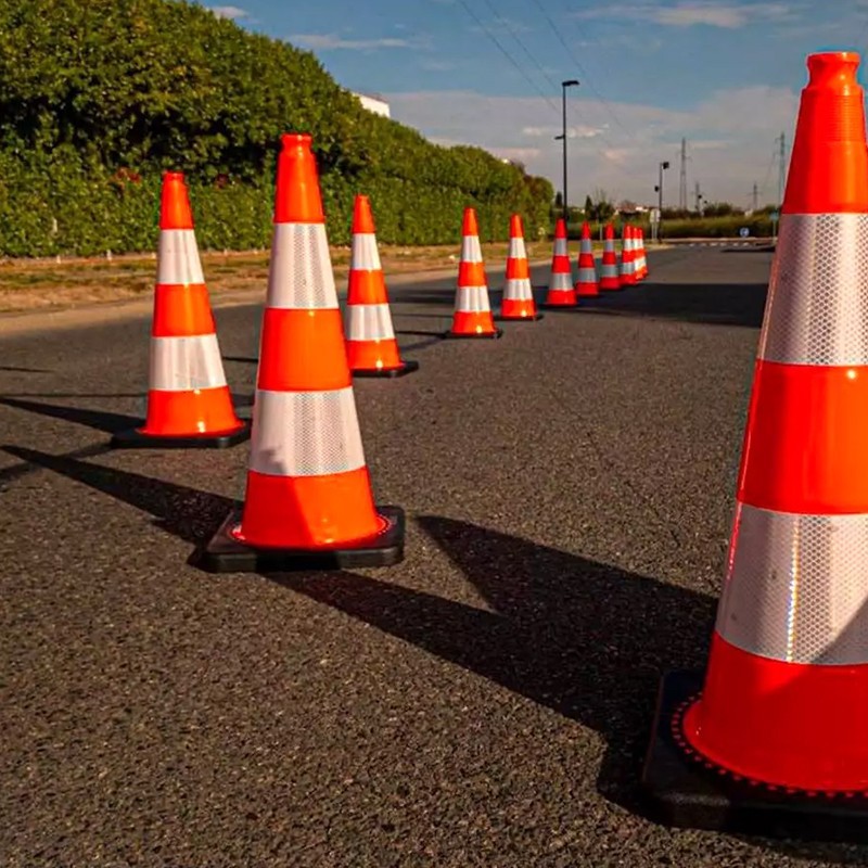 Cônes de chantier balise temporaire k5a