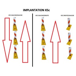 Mini balise de guidage K5c