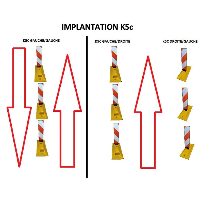 Mini balise de guidage K5c