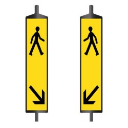 Balise piétons K5c temporaire