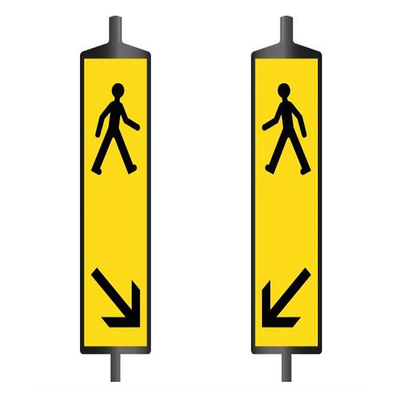 Balise piétons K5c temporaire