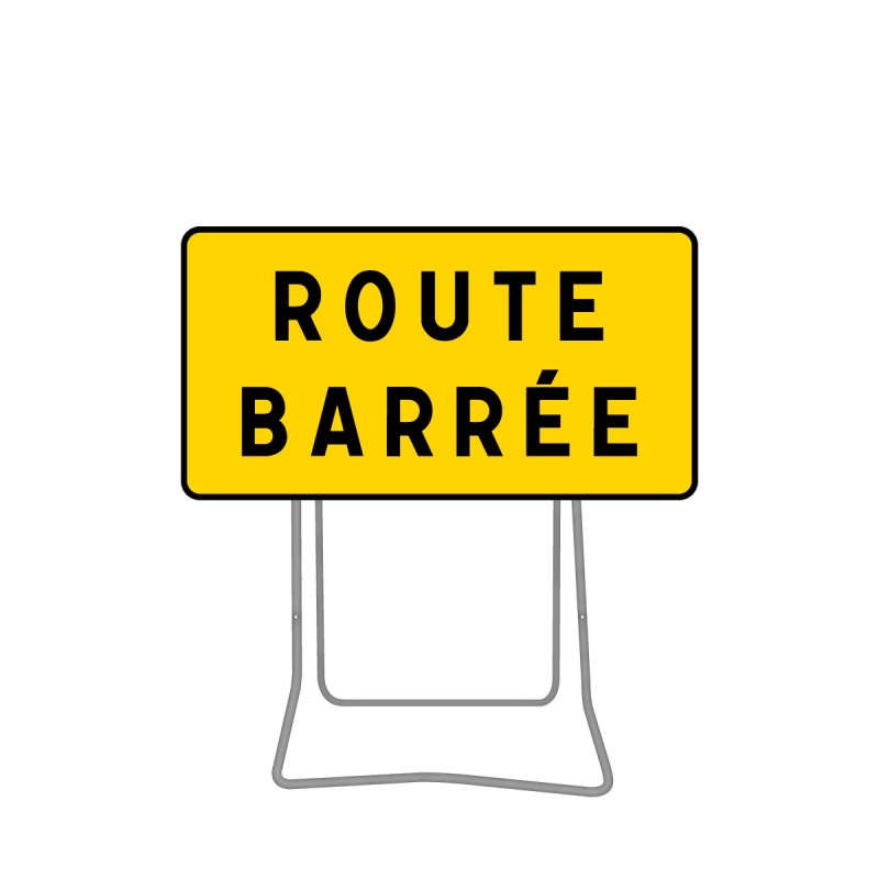 Panneau KC1 sur support acier Panneau KC1 sur support acier