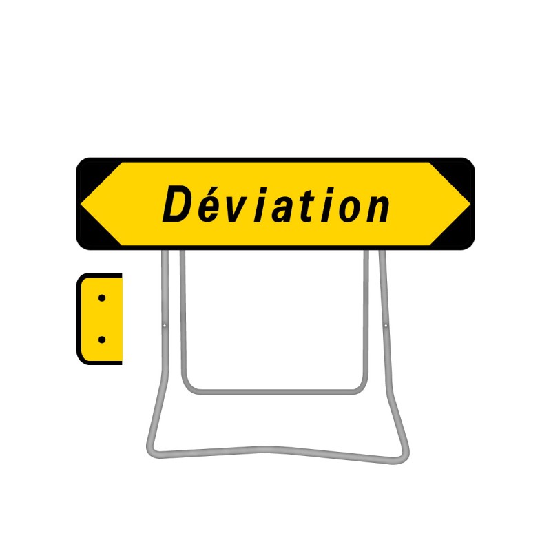 Panneau Kd22 déviation de chantier