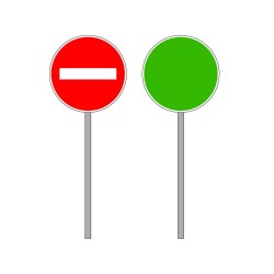 Piquet de chantier K10