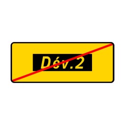 Panneau temporaire Kd69a