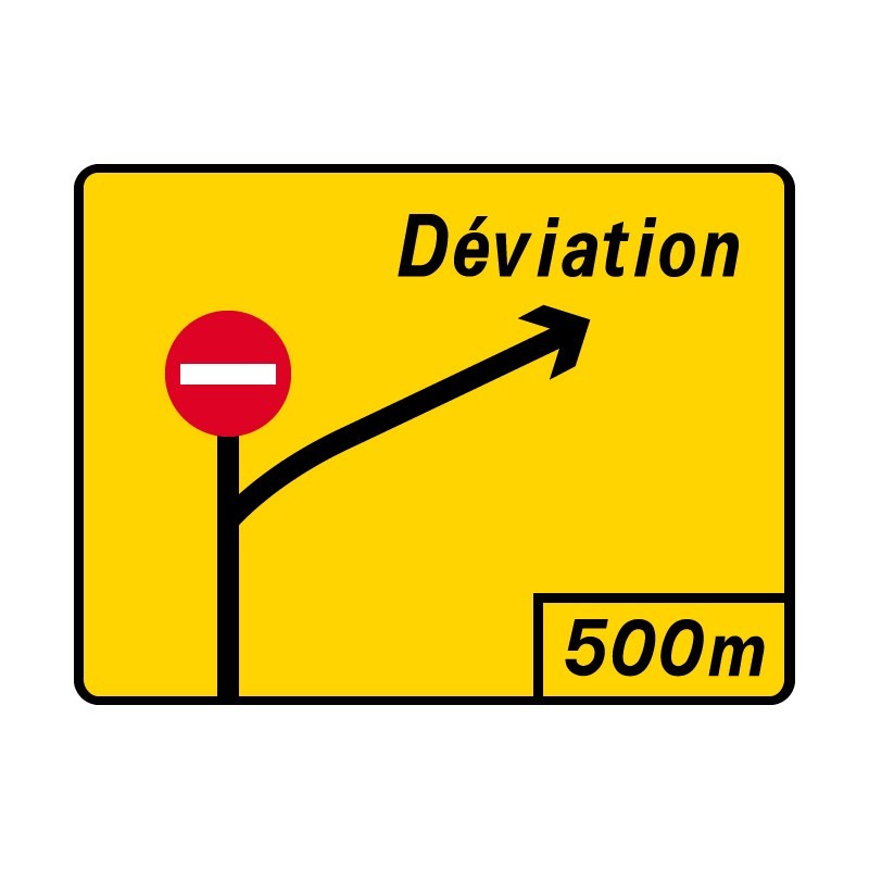 Panneau temporaire Kd42a