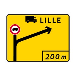 Panneau temporaire Kd42d