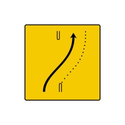 Panneau temporaire Kd8 1d