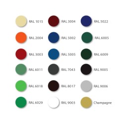 Couleur ral mât