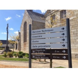 Panneau lame pour montage en bimât