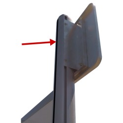 Pareclose de lame pour mât et bimât