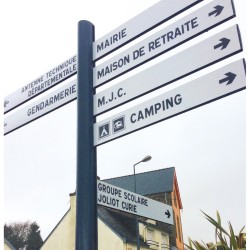 Kit de fixation lame en drapeau