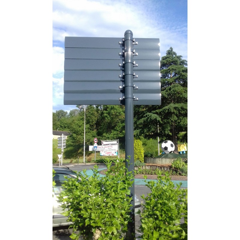 Kit de fixation lame en applique