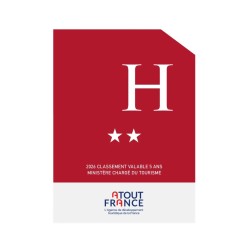 Panonceau Classement Hôtel 2 étoiles