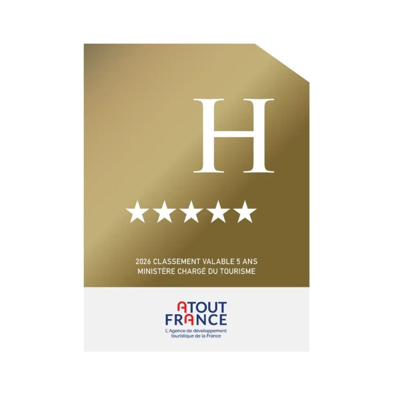 Panonceau Classement Hôtel 5 étoiles