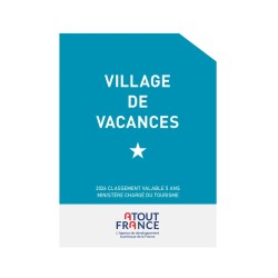 Panonceau village vacances 1 étoile