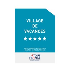 Panonceau village vacances 5 étoiles