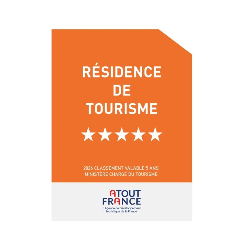 Panonceau résidence de tourisme 5 étoiles