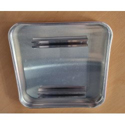 Panneau routier en aluminium à chants retournés