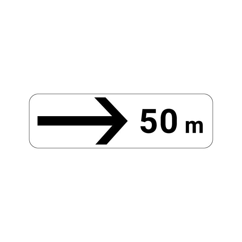 Panonceau de signalisation M3b3 de position ou directionnel, signalisation en PVC, adhésif ou alu Dibond