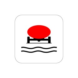 Panonceau M4l de signalisation transport de marchandises polluantes, signalisation en PVC, adhésif ou alu Dibond