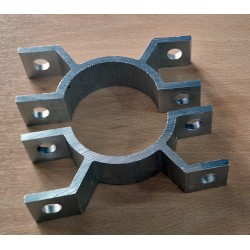 Bride de fixation double faces poteau diamètre 60 mm