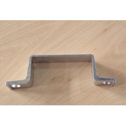 Bride de fixation en aluminium pour panneau routier 80x40 mm