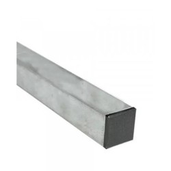 Poteau en acier galvanisé 40 x 40 mm pour panneaux