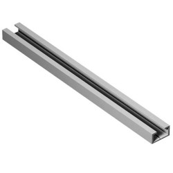 Rail aluminium pour fixation signalétique avec double faces