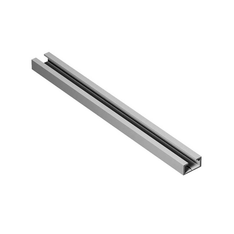 Rail aluminium pour fixation signalétique avec double faces