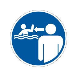 Panneau obligation de surveillance lors de la baignade des enfants en PVC, alu Dibond ou adhésif