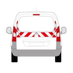 Bandes de balisage arrière pour véhicules