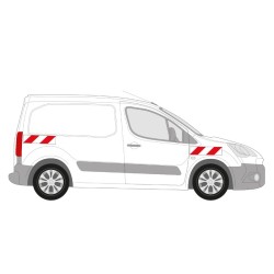 Bandes latérales de balisage pour véhicules