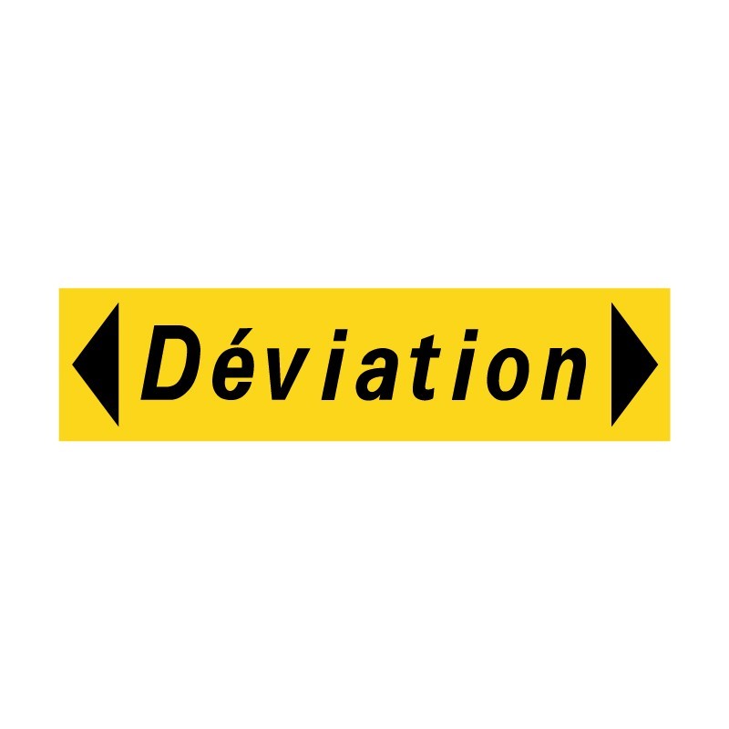 Panneau alvéolaire déviation