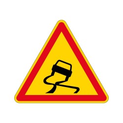 Panneau Ak14 danger général temporaire de signalisation en PVC, adhésif ou alu Dibond