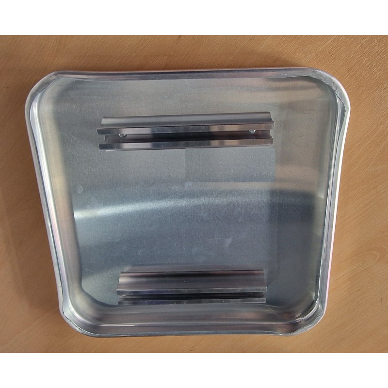 Panneau routier en aluminium à chants retournés