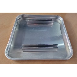 Panneau routier en aluminium à chants retournés