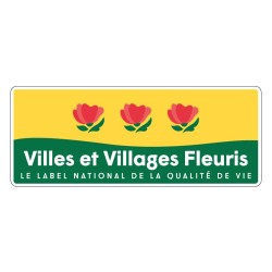 Panneau villes et villages fleuris en aluminium