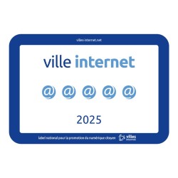 Panneau ville internet en aluminium
