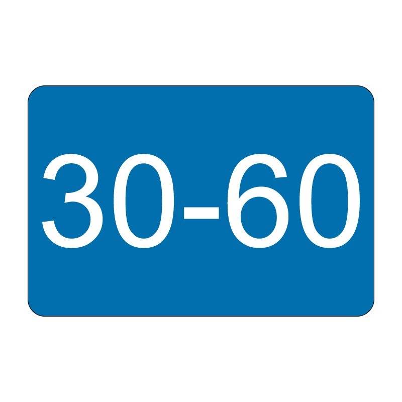 Panneau fluvial E5.2 - Autorisation de stationner entre les deux distances