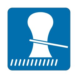 Panneau fluvial E7 - Autorisation de s'amarrer à la rive