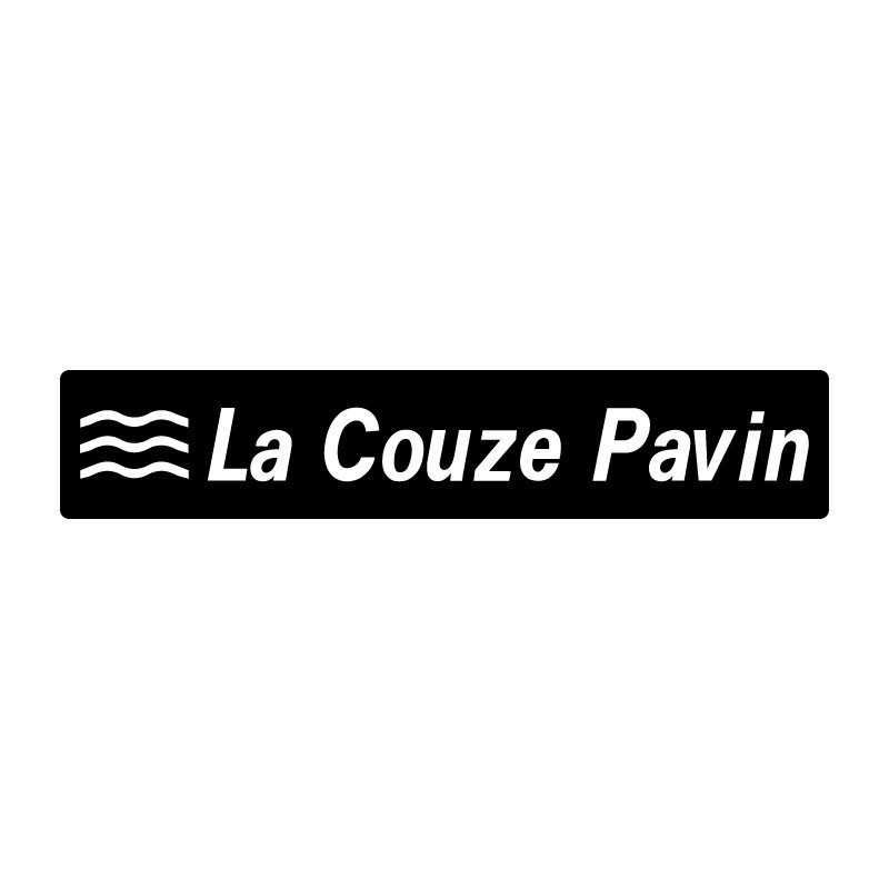 Panneau E32 cours d'eau en aluminium